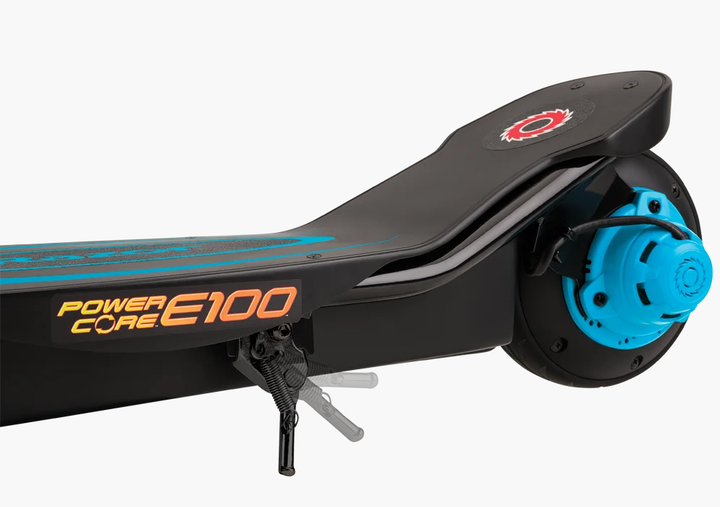 Электросамокат Razor E100 Power Core на больших надувных колесах Black/Blue - изображение 5