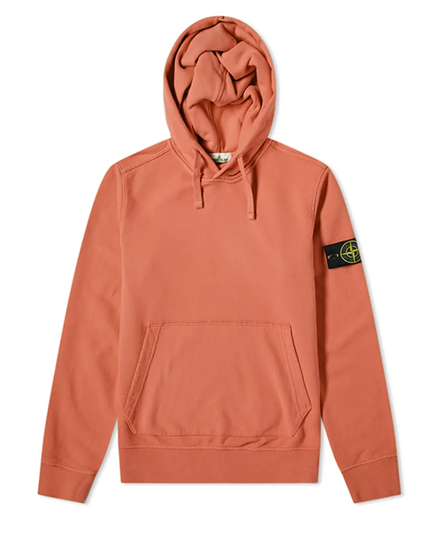 stone island sweatshirt rust