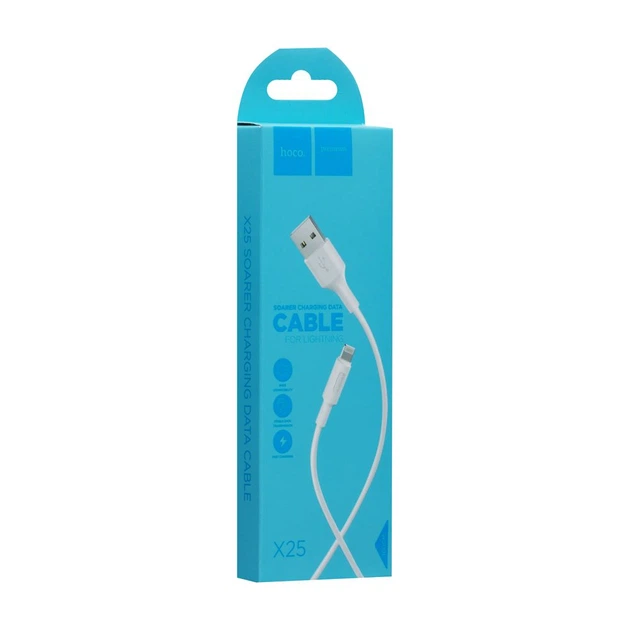 USB Hoco X25 Soarer Lightning Цвет Черный - Фото 3 USB Hoco X25 Soarer Lightning Цвет Черный - изображение 3