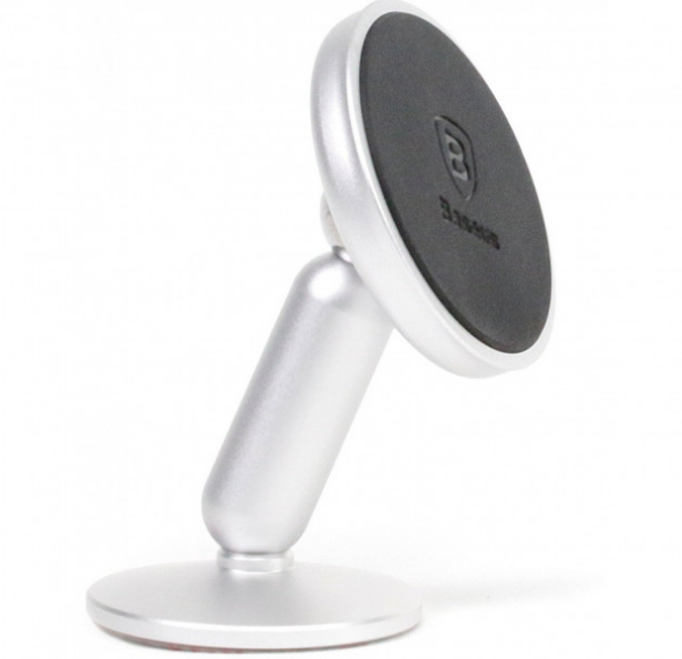 Автотримач для телефона Baseus Bullet An on-board Magnetic Bracket Silver (SUYZD-0S) - Фото 1 Автотримач для телефона Baseus Bullet An on-board Magnetic Bracket Silver (SUYZD-0S) - изображение 1