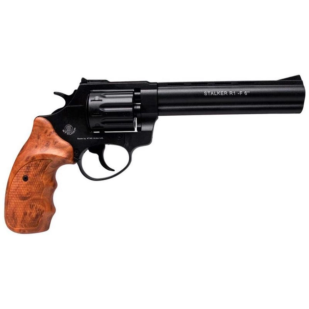 Револьвер Флобера Stalker 6" 4 мм Wood - зображення 2
