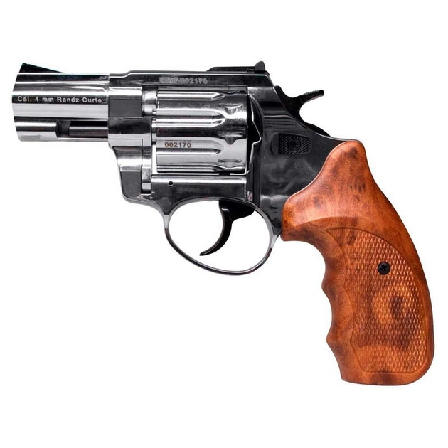 Револьвер Флобера Stalker 2.5" Nickel Wood 4 мм - зображення 1
