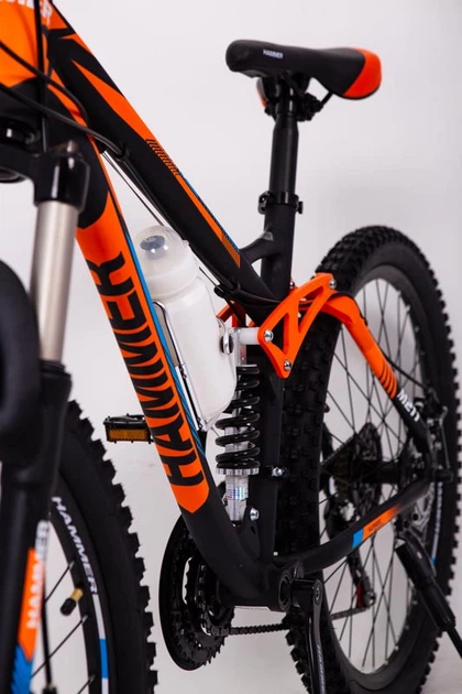 Горный велосипед на амортизации HAMMER ACTIVE 26-A211 Shimano оранжевый - изображение 4
