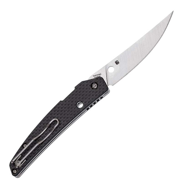 Ніж складаний Spyderco Ikuchi (довжина: 193мм, лезо: 83мм), чорний - зображення 2