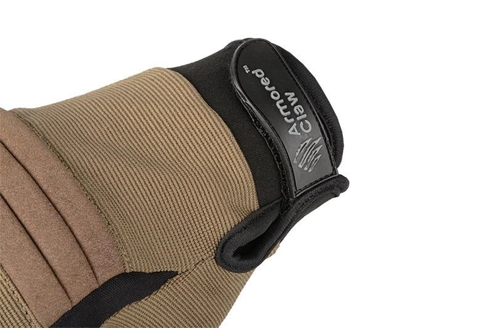 Тактичні рукавиці Armored Claw Direct Safe Half Tan Size M - зображення 2