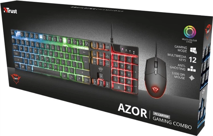Комплект дротовий Trust GXT 838 Azor USB (TR23289) - зображення 14