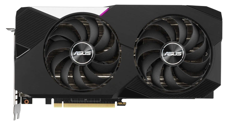 Видеокарта Asus PCI-Ex GeForce RTX 3070 Dual OC Edition V2 LHR 8GB