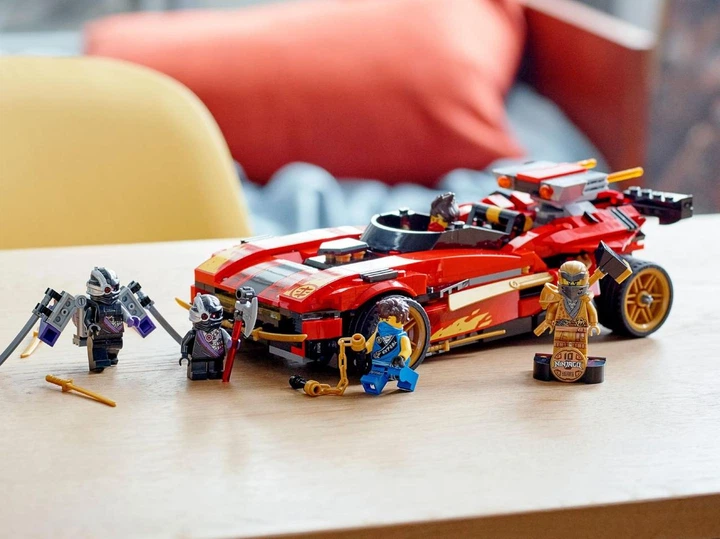 Лего ниндзяго Ниндзя-перехватчик Lego Ninjago Х-1 71737 – игрушки