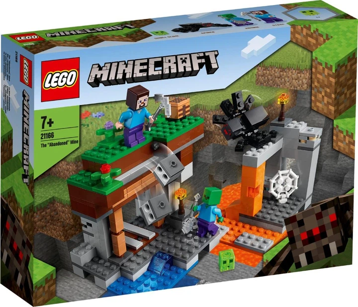 Lego Minecraft Заброшенная шахта 21166 – игрушки с доставкой от