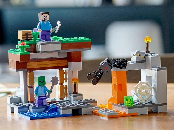 Lego Minecraft Заброшенная шахта 21166 – игрушки с доставкой от