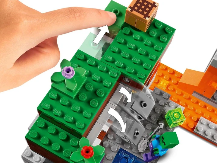 Lego Minecraft Заброшенная шахта 21166 – игрушки с доставкой от