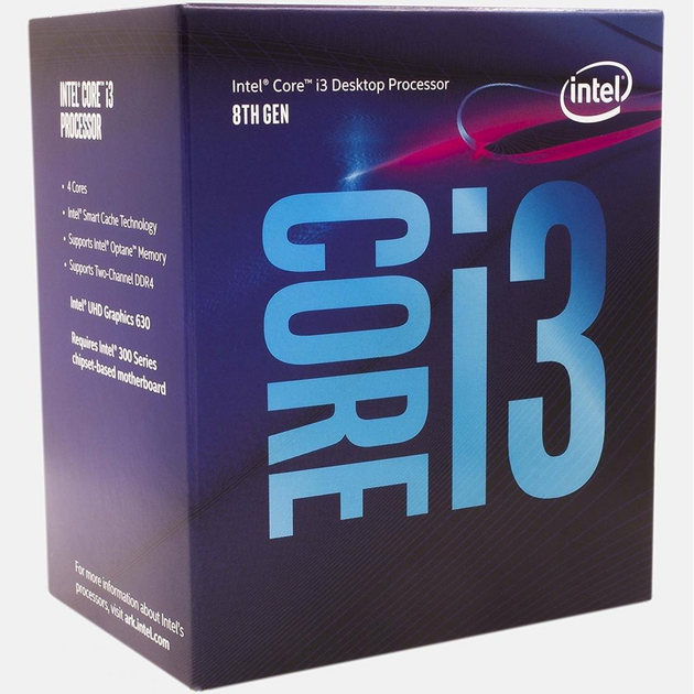 Процессор INTEL Core™ i3 8100 (BX80684I38100) (WY36BX80684I38100 ...
