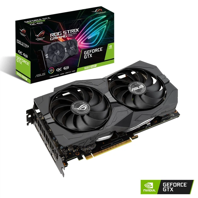Видеокарта Asus PCI-Ex GeForce GTX 1660 Super ROG Strix OC Edition