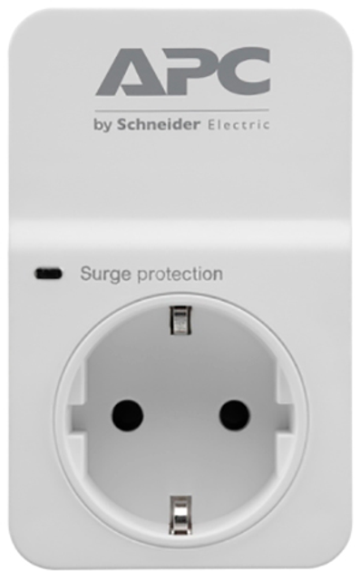 Сетевой фильтр APC Essential SurgeArrest 1 розетка White (PM1W-RS ...