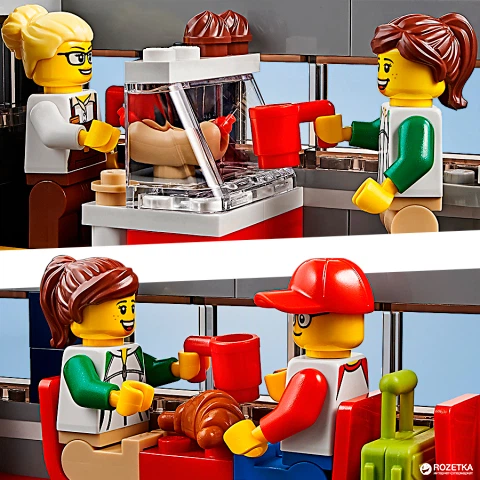 Конструктор LEGO City Пассажирский поезд 677 деталей (60197
