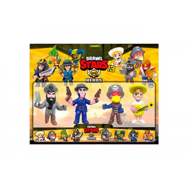 Игровой набор Бравл Старс Brawl Stars Funtoys (13 сезон) - 4 игрушки ...