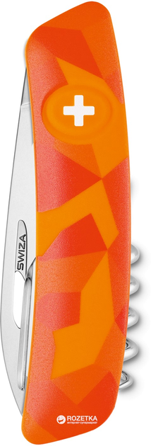 Швейцарский нож Swiza C01 Orange urban (KNI.0010.2070) - изображение 2