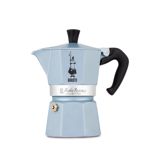 Гейзерна кавоварка BIALETTI MOKA EXPRESS ROMANTICO 3TZ (0006963) - Фото 1 Гейзерна кавоварка BIALETTI MOKA EXPRESS ROMANTICO 3TZ (0006963) - зображення 1