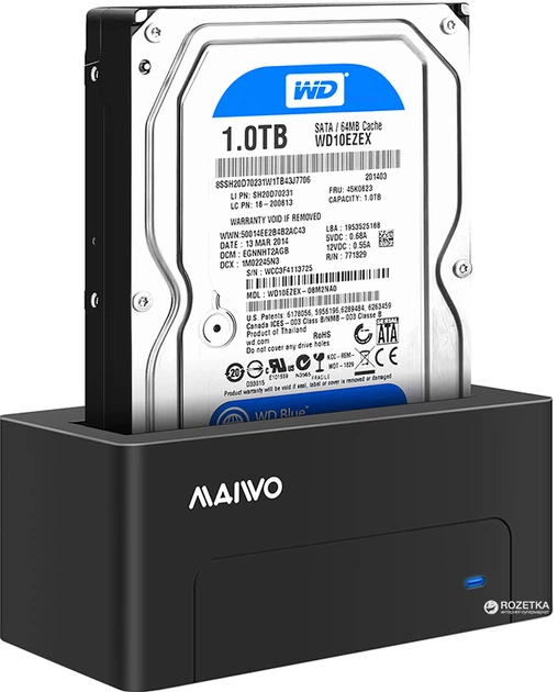 Док-станция Maiwo для HDD 2.5