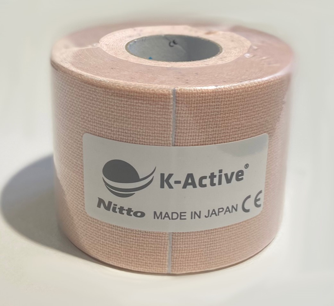 Премиум кинезио тейп Gentle 5 см x 5 м 1 шт. (в полиэтиленновой упаковке) K-Active 6868 - зображення 2