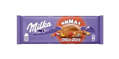 Шоколад Milka Choco Jelly 300 г - Фото 1 Шоколад Milka Choco Jelly 300 г - зображення 1