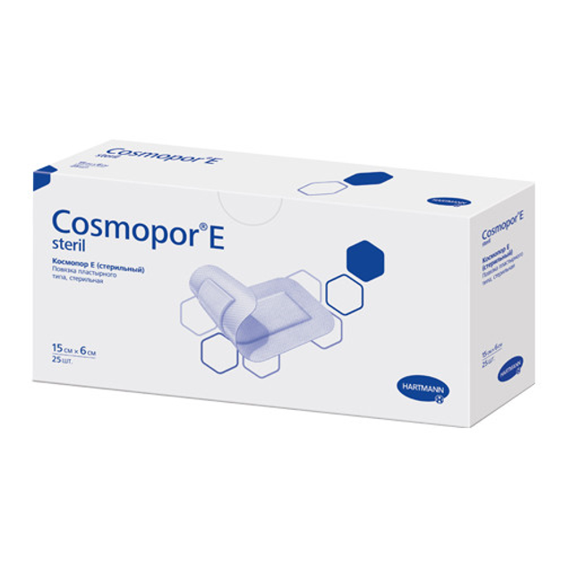 Повязка пластырная стерильная Cosmopor® E 15см x 6см, 1 шт - изображение 1