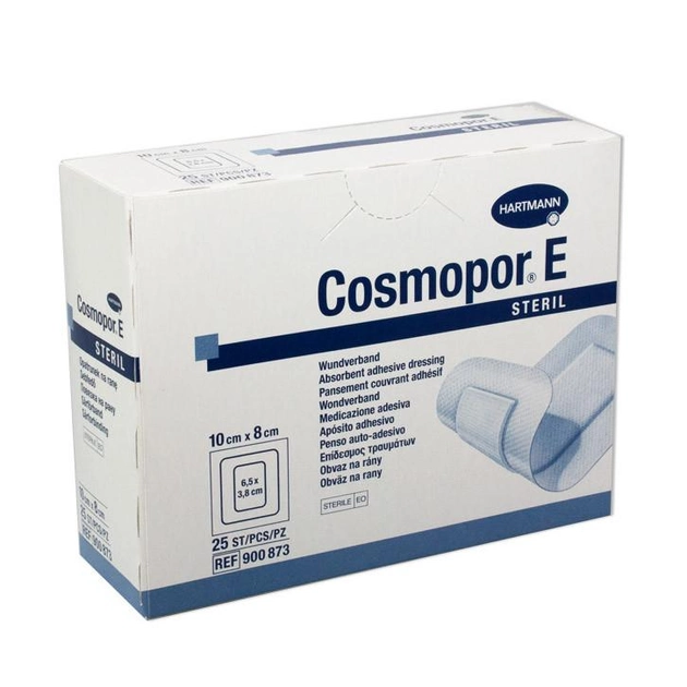 Повязка пластырная стерильная Cosmopor® E 10см x 8см, 1 шт - изображение 1