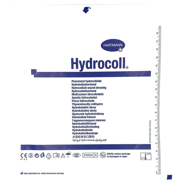 Гидроколоидная повязка Hydrocoll Thin / Гидрокол Тонкий 5x5см, 1 шт - зображення 1