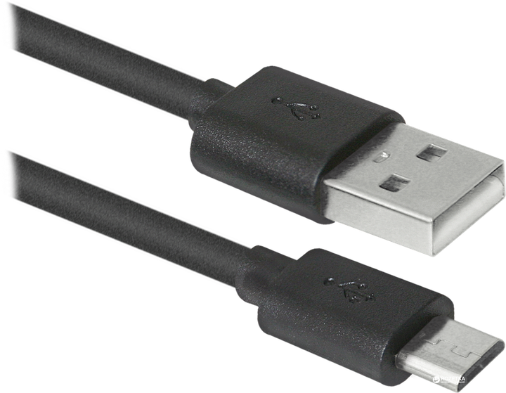 Кабель Defender USB08-03BH USB2.0 AM-MicroBM 1 м Черный (87476) - Фото 2 Кабель Defender USB08-03BH USB2.0 AM-MicroBM 1 м Черный (87476) - изображение 2