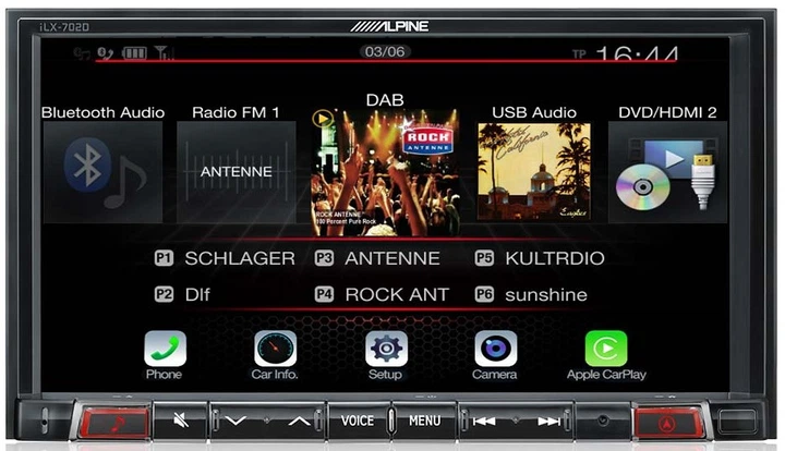Мультимедійний центр Alpine ILX-702D - Фото 4 Мультимедійний центр Alpine ILX-702D - зображення 4