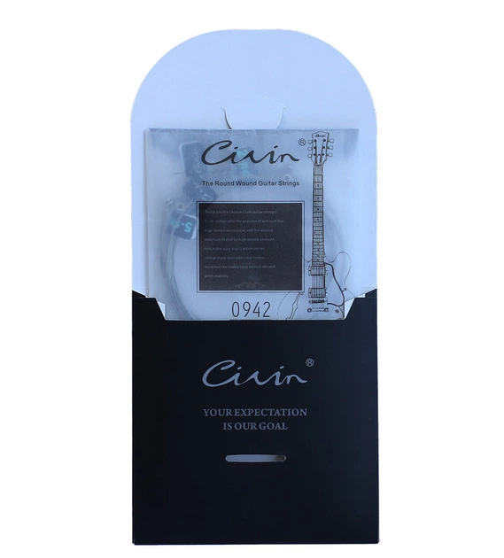 Струни електрогітари Civin CE90 L Light Nickel Wound (American Imported) 10/46 - зображення 6