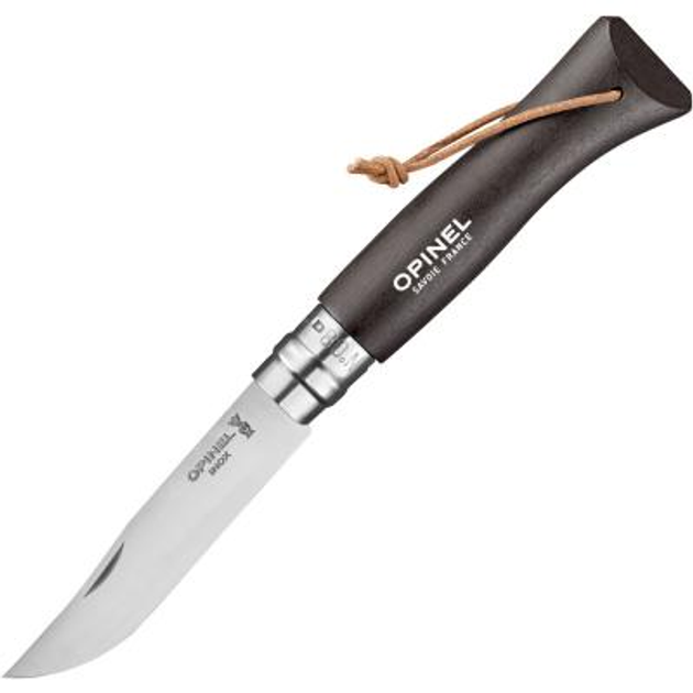 Нож Opinel №8 Inox VRI Trekking коричневый, без упаковки (002211) - изображение 2