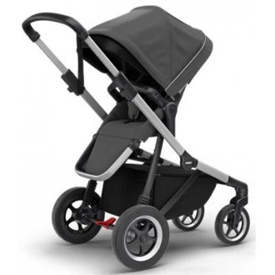 Коляска Thule 2 в 1 Sleek + Bassinet Charcoal Grey (TH11000008) - изображение 7