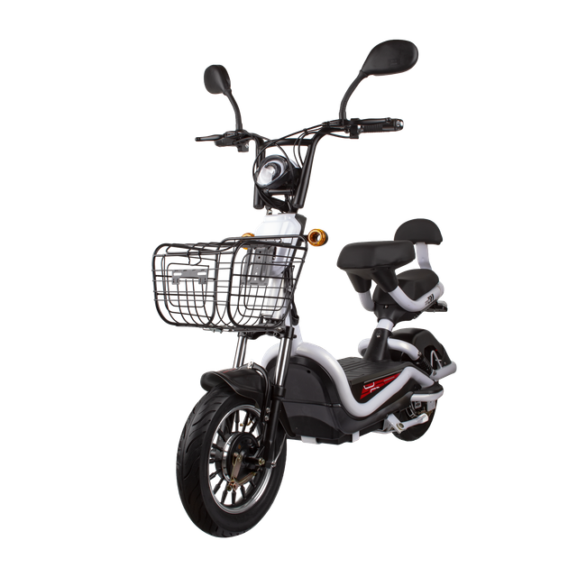 Электрический мопед R1 RACING Athena 500W/48V (белый) - изображение 4