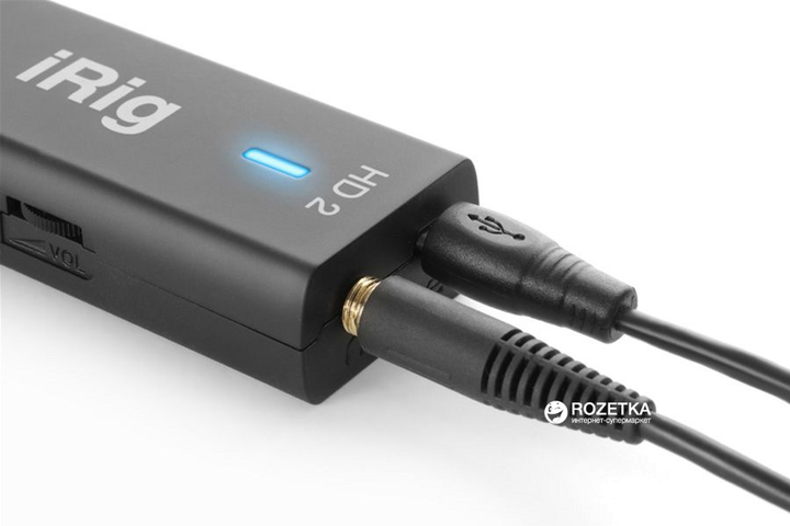 IK Multimedia iRig HD2 オーディオインタフェイス 箱付き Аудиоинтерфейс IK Multimedia iRig HD2 – фото, отзывы