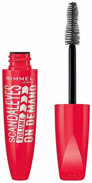 Tusz do rzęs zwiększający objętość Rimmel Scandaleyes Volume on Demand 001 Czarny 12 ml (3614228686754) - obraz 2