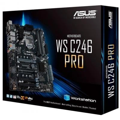 Серверна материнська плата Asus ws c246 Pro (s1151, Intel c246) - зображення 6