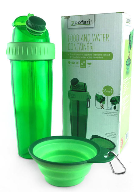 Zoofari food store and water container