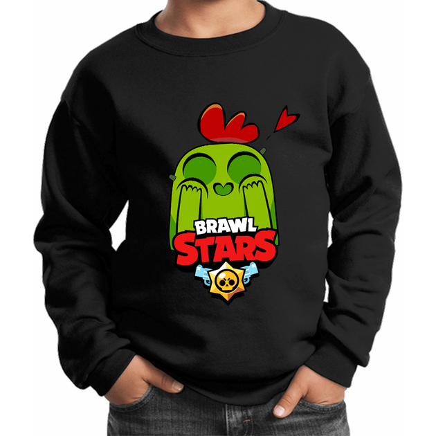 Свитшот детский Спайк Бравл Старс (Spike Brawl stars) (1010-9509) 164 ...