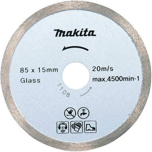 Алмазный диск 85 мм Makita для мокрой резки (B-21082) - Фото 1 Алмазный диск 85 мм Makita для мокрой резки (B-21082) - изображение 1