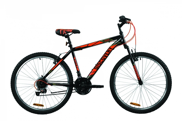 Велосипед горный 26" Discovery Rider 2020 рама 18" чёрно-красный на рост 160-175 см (OPS-DIS-26-315) - Фото 1 Велосипед горный 26" Discovery Rider 2020 рама 18" чёрно-красный на рост 160-175 см (OPS-DIS-26-315) - изображение 1