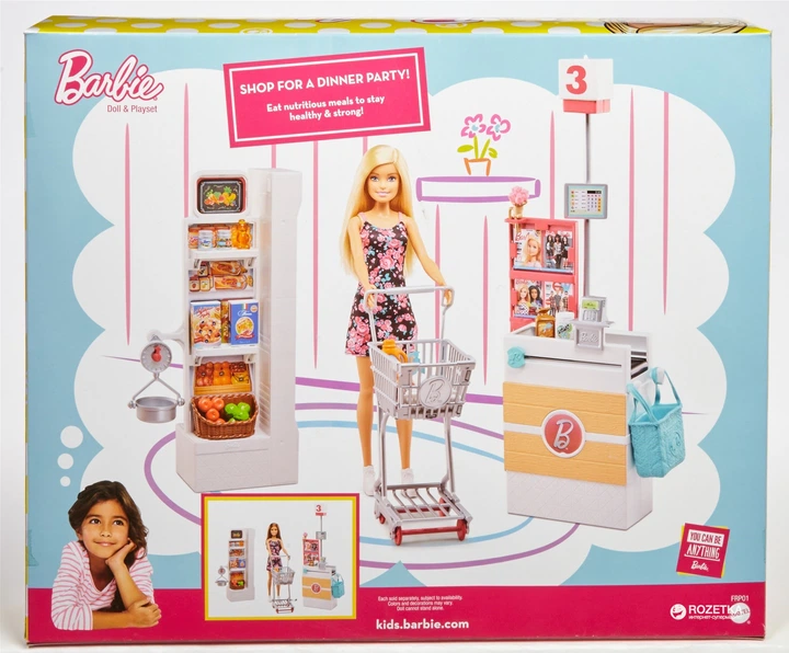 Набір Barbie "У супермаркеті" (887961632309) - зображення 4
