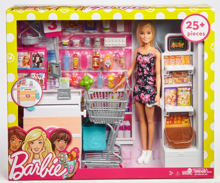 Набір Barbie "У супермаркеті" (887961632309) - зображення 5