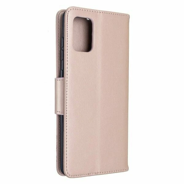 Чехол-книжка с рисунком UniCase Butterfly Pattern для Samsung Galaxy A71 (A715) - Rose Gold - изображение 3