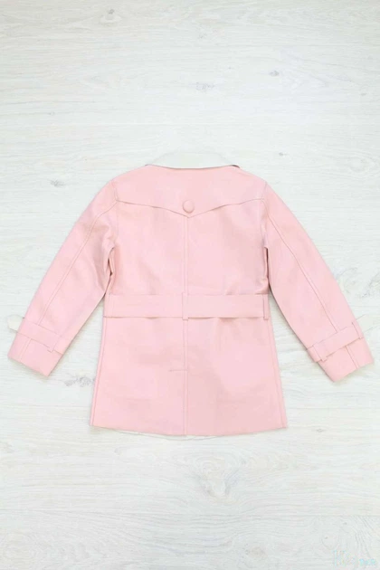 Плащ Zarv Kids 164 см Світло-рожевий (2129000402411) - зображення 6