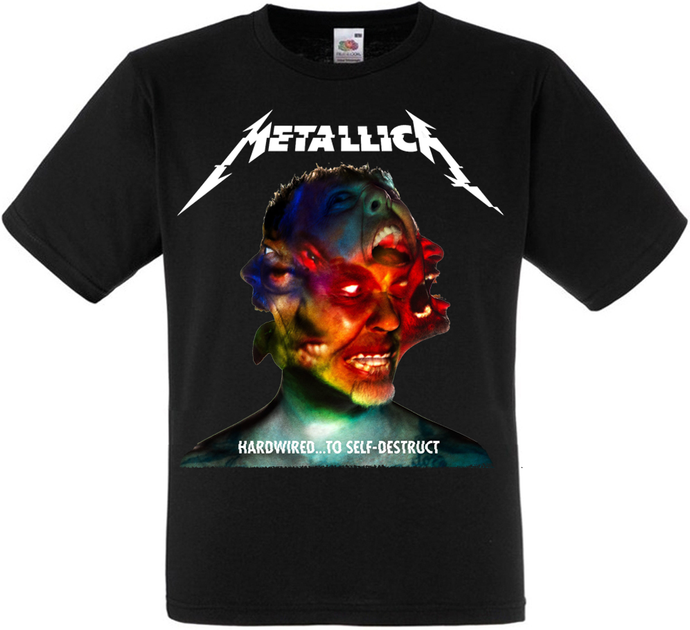metallica hardwired to self destruct shirt