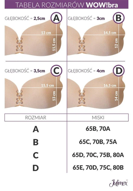 Тканевый бюстгальтер Julimex Wow bra Самоклеючий B, Бежевый - Фото 2 Тканевый бюстгальтер Julimex Wow bra Самоклеючий B, Бежевый - изображение 2