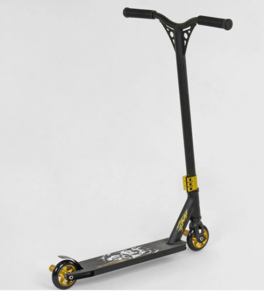 Самокат трюковий "Best Scooter" 85528, HIC-система, діаметр PU коліс - 100 мм, ПЕГІ, алюмінієві диски - зображення 2