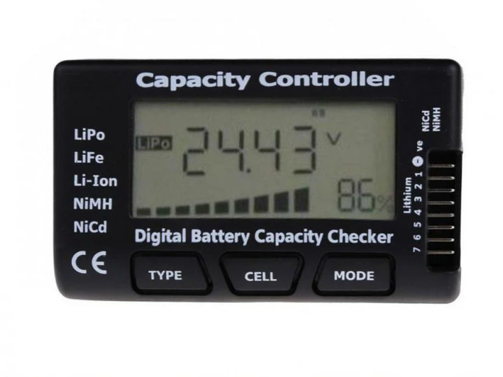 Тестер Digital RC Cellmeter-7 Цифровой для проверки емкости ...