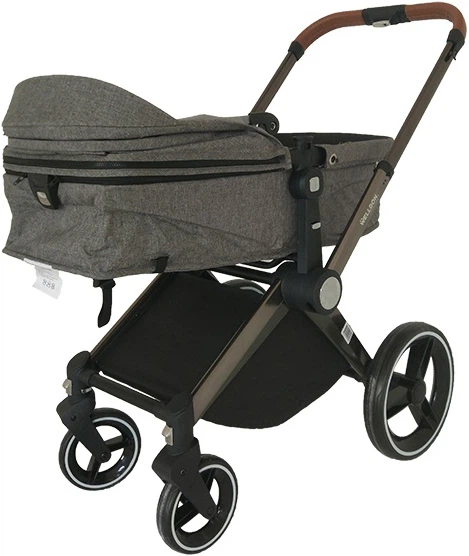 Детская коляска 2 в 1 Welldon WD007 Серая (WD007-2) (4820212900266) - Фото 14 Детская коляска 2 в 1 Welldon WD007 Серая (WD007-2) (4820212900266) - изображение 14